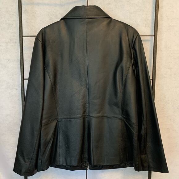 Worthington Women's Leather jacket Size L - Picture 2 of 8